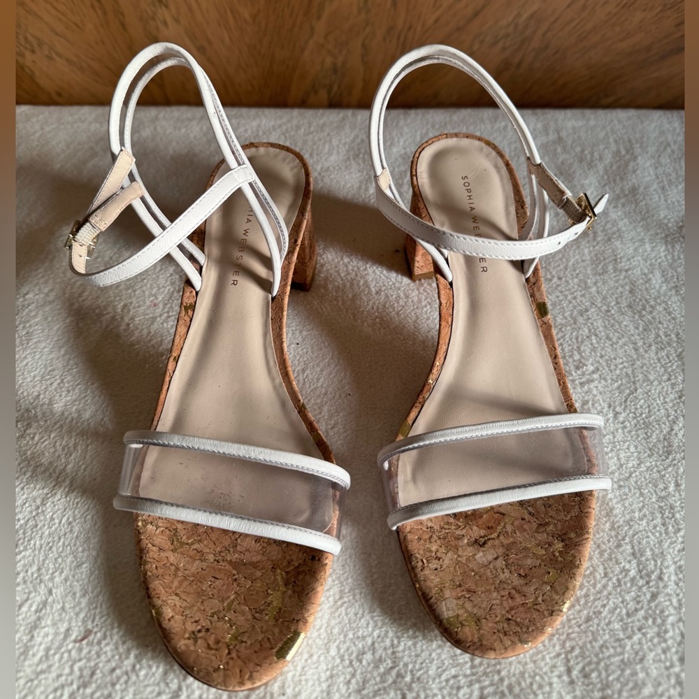 Sophia Webster strappy heel sandal size US 9.8 - Picture 4 of 14